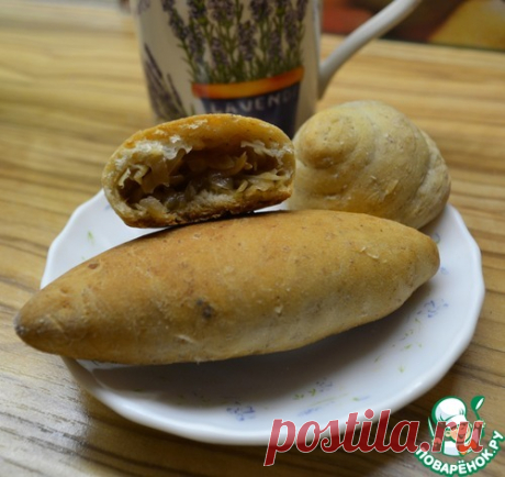 Гречневые пирожки с капустой - кулинарный рецепт