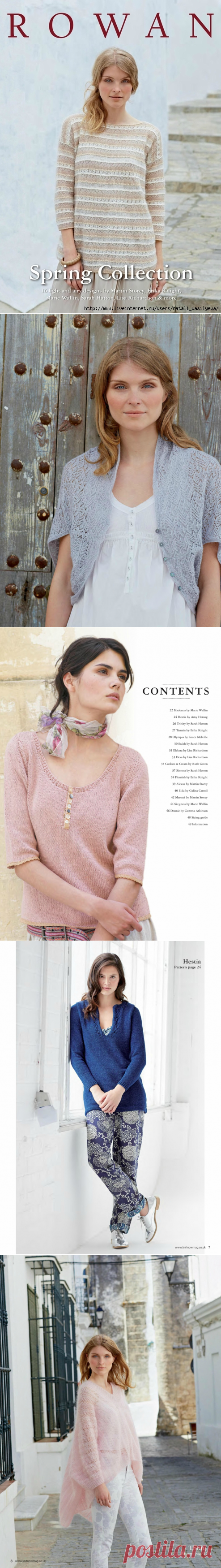 Журнал - Rowan Spring Collection 2017 /на английском/
