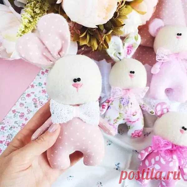 8 выкроек зайцев для сна и игр | Рукодельные заметки