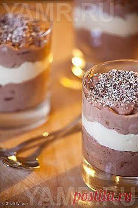 Рецепт   Шоколадно-ореховый мусс - Yamr.ru - Вкусный сайт