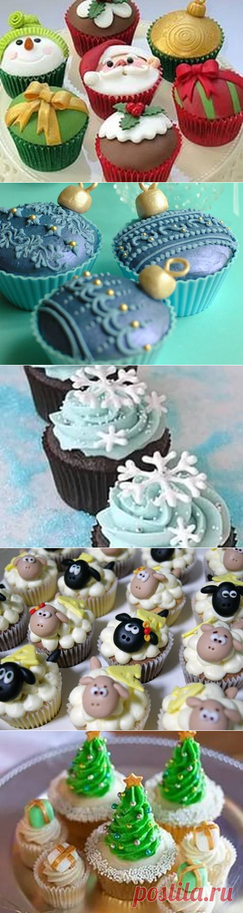 Новогодние кексы. Идеи оформления Автор рецепта Светлана - Cookpad