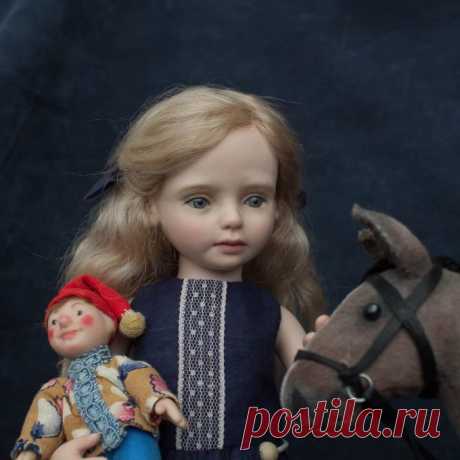 Шарнирные куклы. Брат и сестра. Ксюша и Илюша | MaLenaDolls