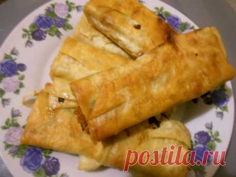 Лаваш с фасолью и овощами
