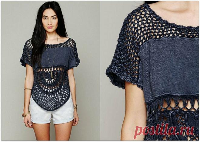 И снова микс Ткани и Крючка! Много Идей. | Вязаный Смак | Яндекс Дзен
