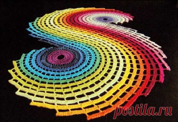 Радужная салфетка - Для уюта в доме