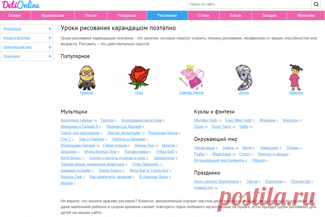 Уроки рисования карандашом поэтапно