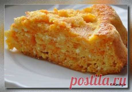 Творожно-морковная запеканка