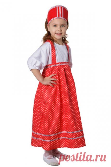 Как сшить русский сарафан для девочки? Выкройка сарафана?