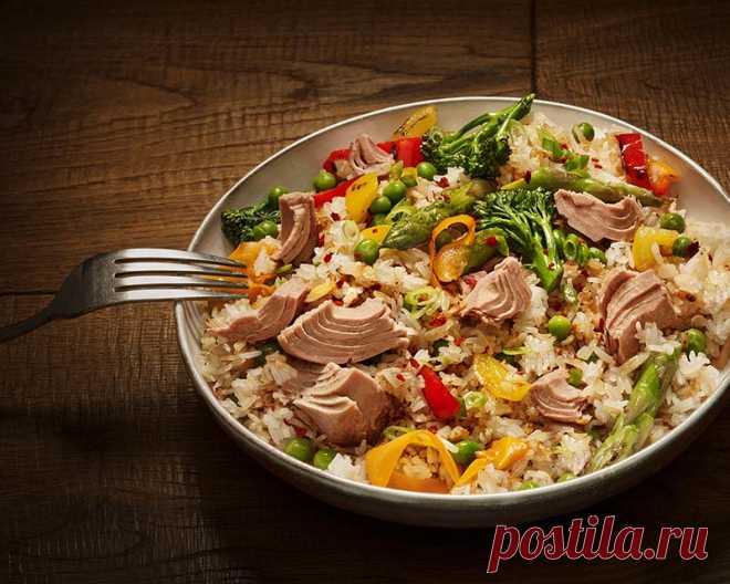 Reispfanne mit Thunfisch | Hawesta Dein Abendbrot soll gesund, lecker und schnell zubereitet sein? Dann haben wir ein gutes Rezept für dich: Unsere Reispfanne mit Thunfisch. Probiere es aus.