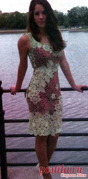 Платье Утренняя роса. - Все в ажуре... (вязание крючком) - Страна Мам