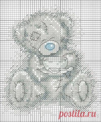 Мишек Тедди схемы вышивки / Интересное в IT