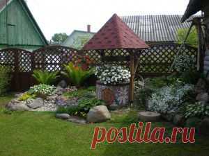 ИДЕИ ДЛЯ ОФОРМЛЕНИЯ ПРИУСАДЕБНОГО УЧАСТКА. КОЛОДЕЦ