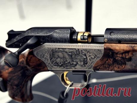 Обои ружье, гравировка, затвор 1024x768, №59122