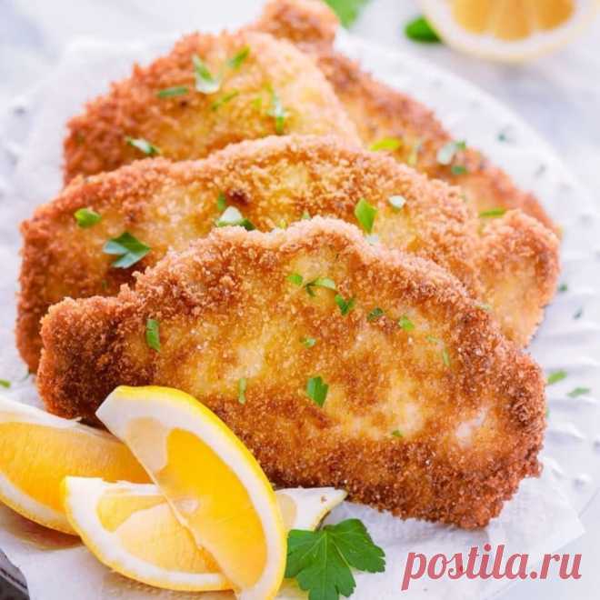 Шницель из свинины