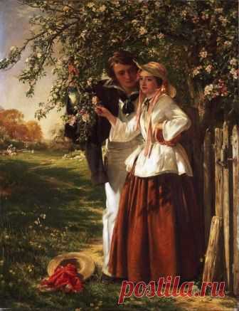 Английский художник Джон Каллкотт Хорсли (1817 — 1903)