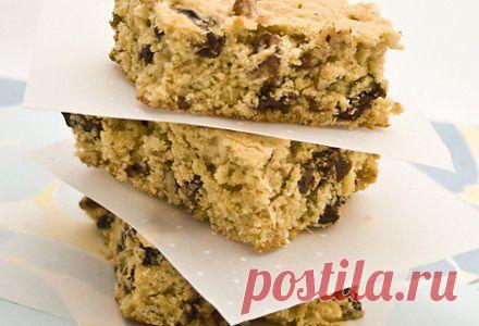 Клюквенно-шоколадные овсяные батончики