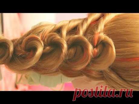 Hairstyle for long hair - Причёска - "Запятые" - Hairstyles by REM