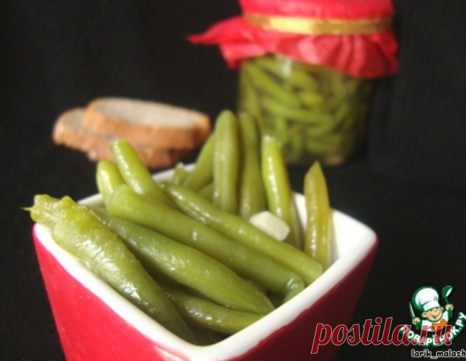 Маринованная стручковая фасоль – кулинарный рецепт