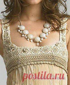 Комбинируем вязание и ткань