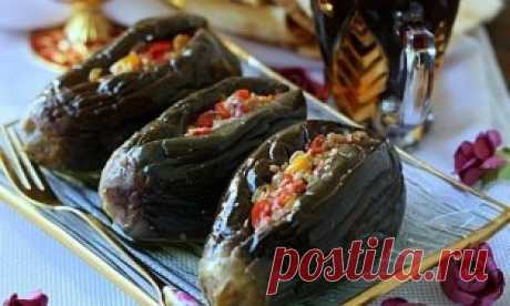 макдус - квашенные острые с ореховой начинкой баклажаны