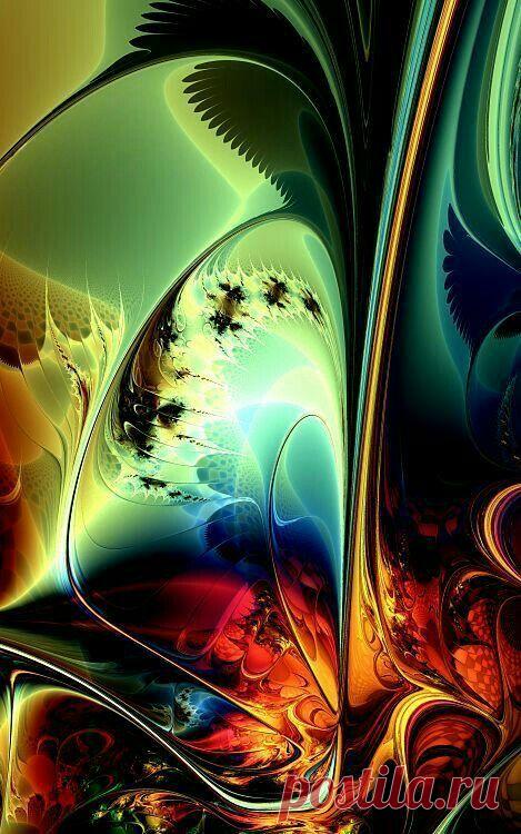 Пин на доске абстракция