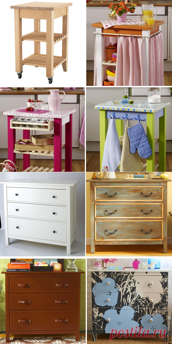 Кухонный столик Беквэм из ИКЕА: 3 новых имиджа для творчества своими руками | Дизайн-Ремонт.инфо. Фото интерьеров. Идеи для дома