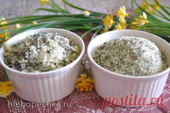 Кулинарная соль «Базилик с чесноком»