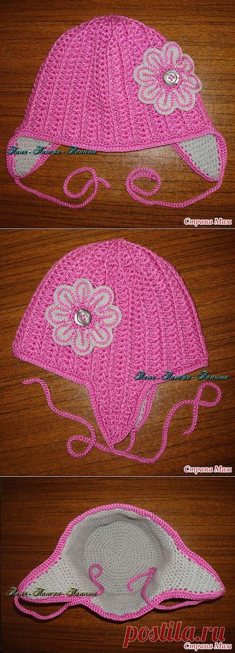 Шапка двойная на осень.И еще....