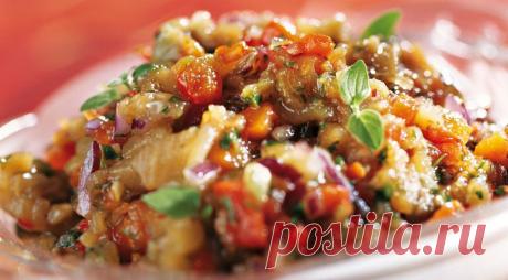 Икра из баклажанов.