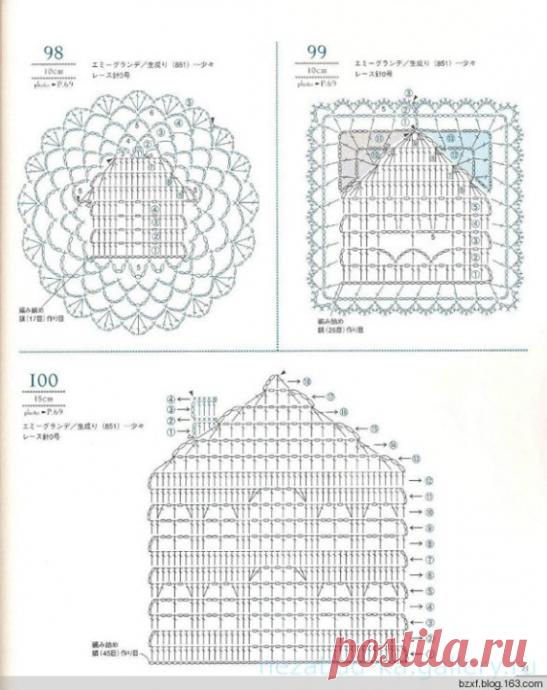 Вязаные домики