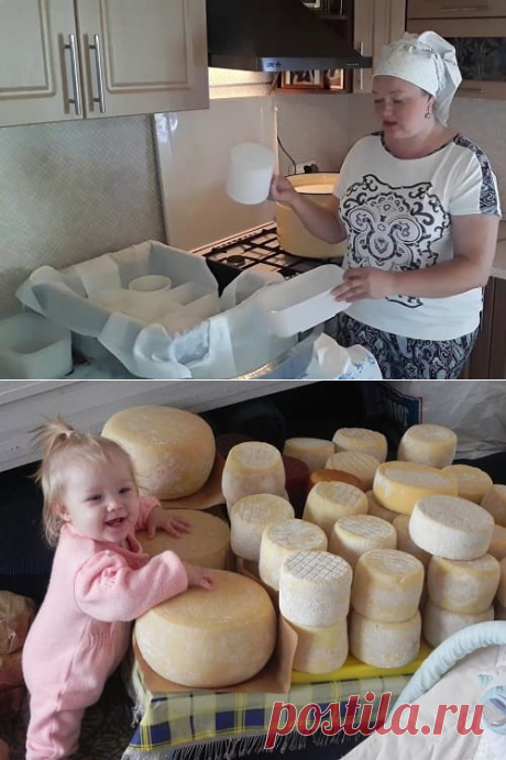 Сырные деньги. Многодетная мать зарабатывает от 200 000 в месяц на производстве сыра.