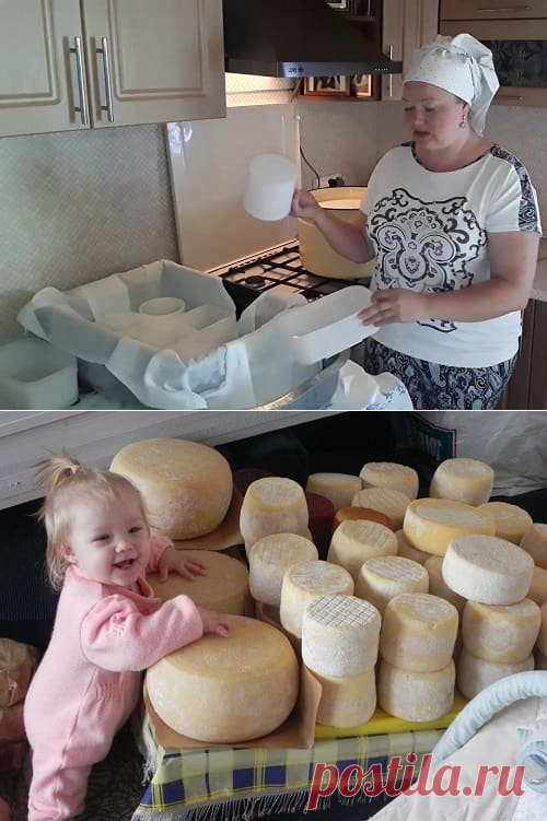Сырные деньги. Многодетная мать зарабатывает от 200 000 в месяц на производстве сыра.