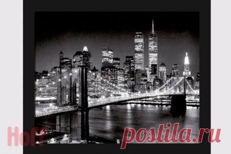 Репродукция в раме Brooklyn Bridge 47х57 см по выгодной цене от Hoff.ru, характеристики, фото и отзывы, купить on-line и оформить доставку, 2 290 р.