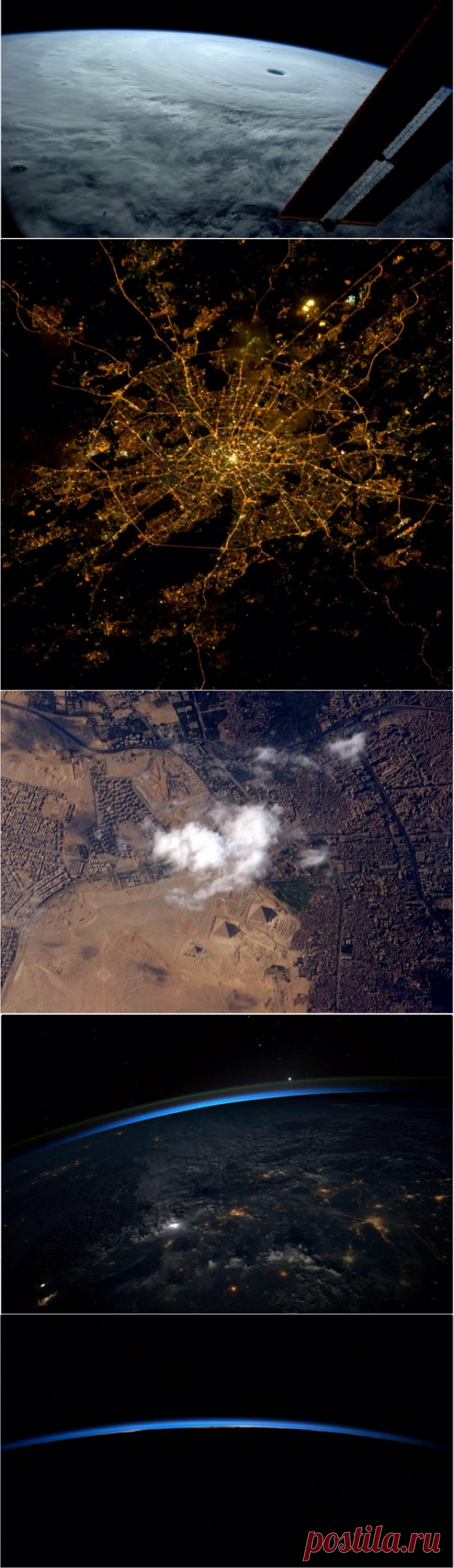 15 фантастических фотографий Земли, сделанных с борта Международной космической станции