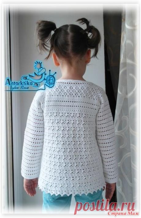 . Жакетик "Совушки" летний