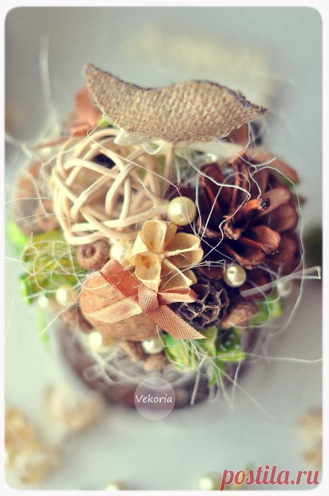 Мастер-класс : весенние композиции с птичками - Vekoria. Handmade decor for home