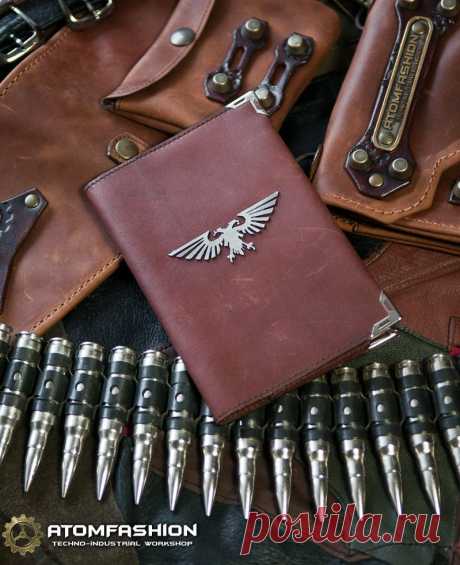Обложка для паспорта по мотивам вселенной Warhammer 40000.