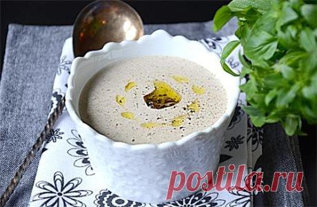 Крем-суп из белых грибов - рецепт с пошаговыми фото / Меню недели