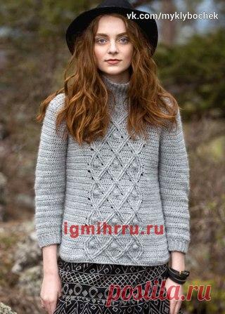 Тёплый джемпер с 