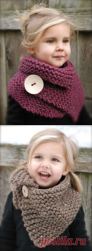 Knit fox hood cowl Rene PDF kn | Crochet