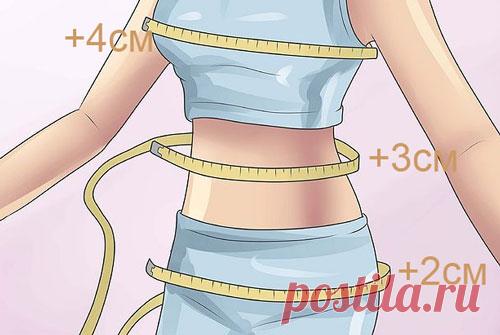 Прибавки на облегание | Силуэт одежды и прибавки на свободное облегание