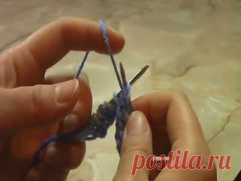 Двухцветная английская резинка.
