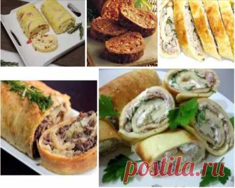 ТОП-6 НИЗКОКАЛОРИЙНЫХ РУЛЕТОВ К УЖИНУ 🍴 » Шустрый Повар Самые вкусные рецепты у Нас!