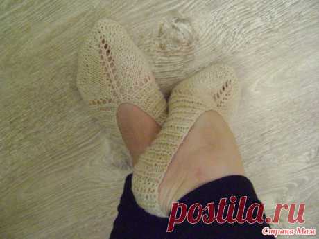 Мастер-класс "Следки спицами без швов" - Вязание - Страна Мам