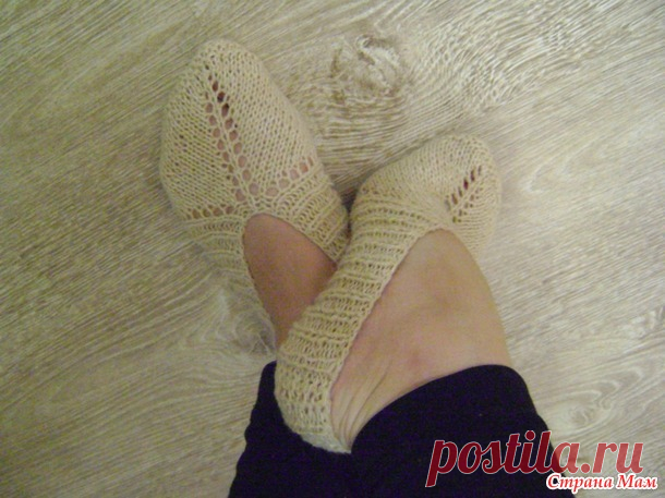 Мастер-класс "Следки спицами без швов" - Вязание - Страна Мам