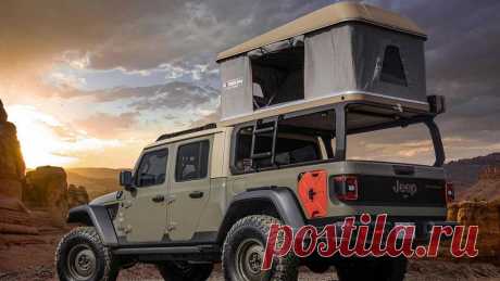 Jeep Gladiator 2019 – новый пикап представлен сразу в 6 необычных исполнениях - цена, фото, технические характеристики, авто новинки 2018-2019 года
