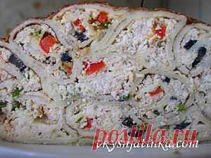 Фаршированная курица в духовке - рецепт с фото