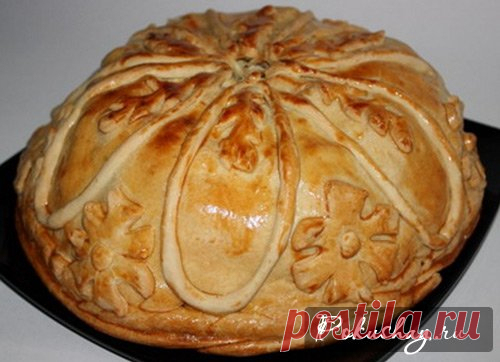 Настоящий рецепт курника с фото и видео от Pokushay.ru.