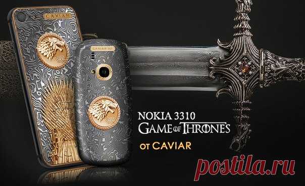 Для фанатов «Игры престолов» выпустили iPhone 7 за 200 тыс. рублей и Nokia 3310 за 150 тыс.