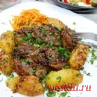 Запечённые свиные пятачки Кулинарный рецепт